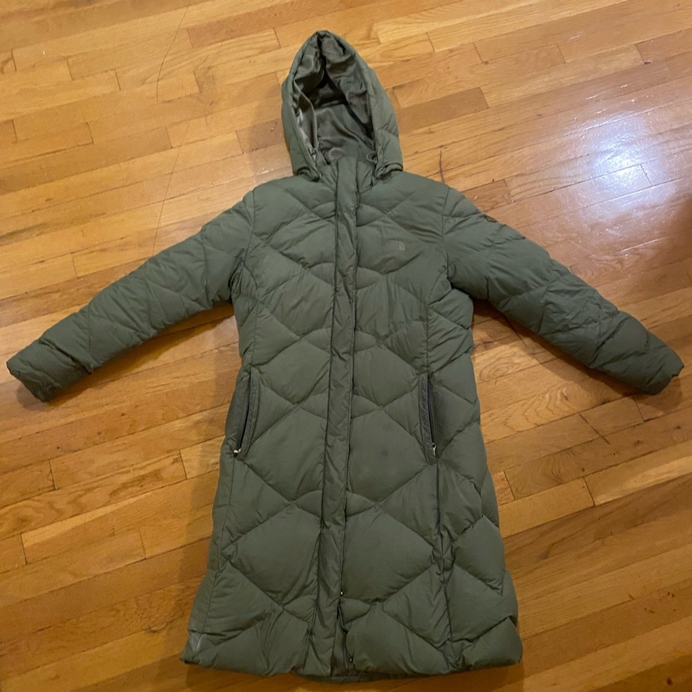 Green The North Face Jacket